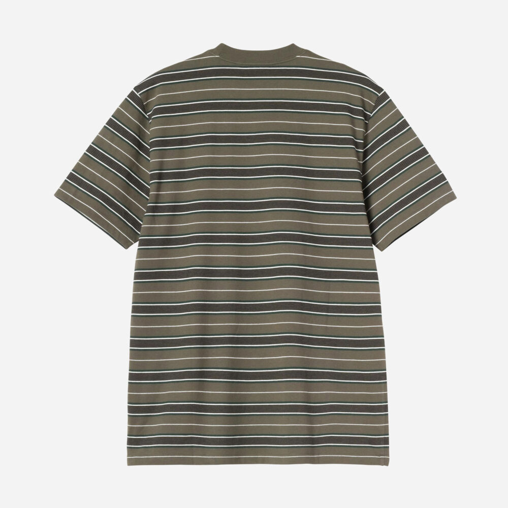 Carhartt WIP Bronson Tee - Bronson Stripe/Cypress