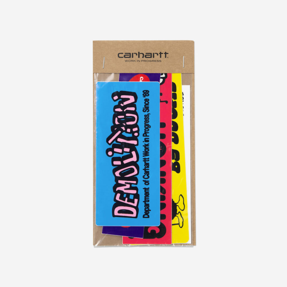 Carhartt WIP Bumper Sticker Pack - Multicolor