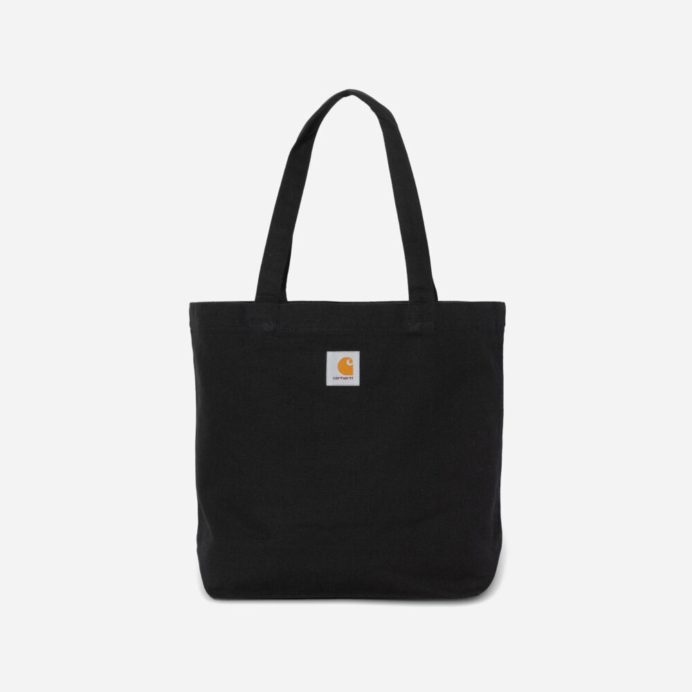 Carhartt WIP Canvas Graphic Tote - Wiptopia 2 Print/Black Carhartt WIP Canvas Graphic Tote - Wiptopia 2 Print/Black