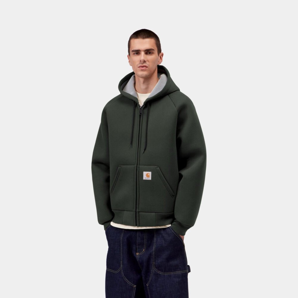 Carhartt WIP Car-Lux Hooded Jacket - Raven