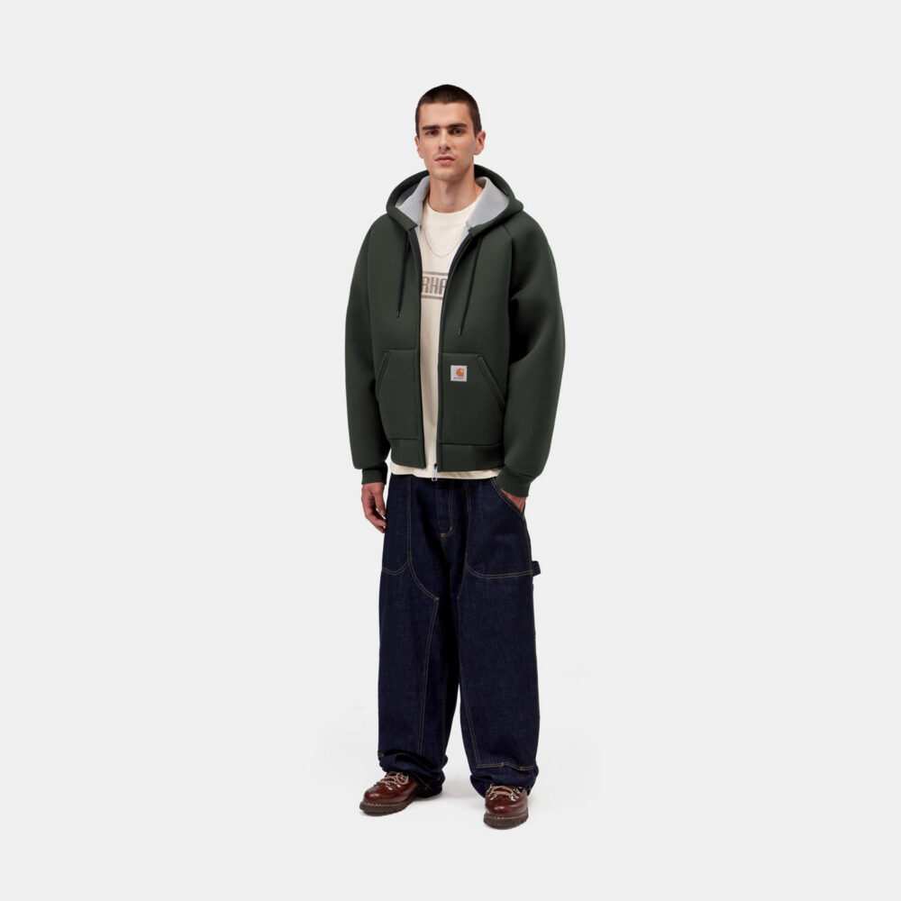 Carhartt WIP Car-Lux Hooded Jacket - Raven