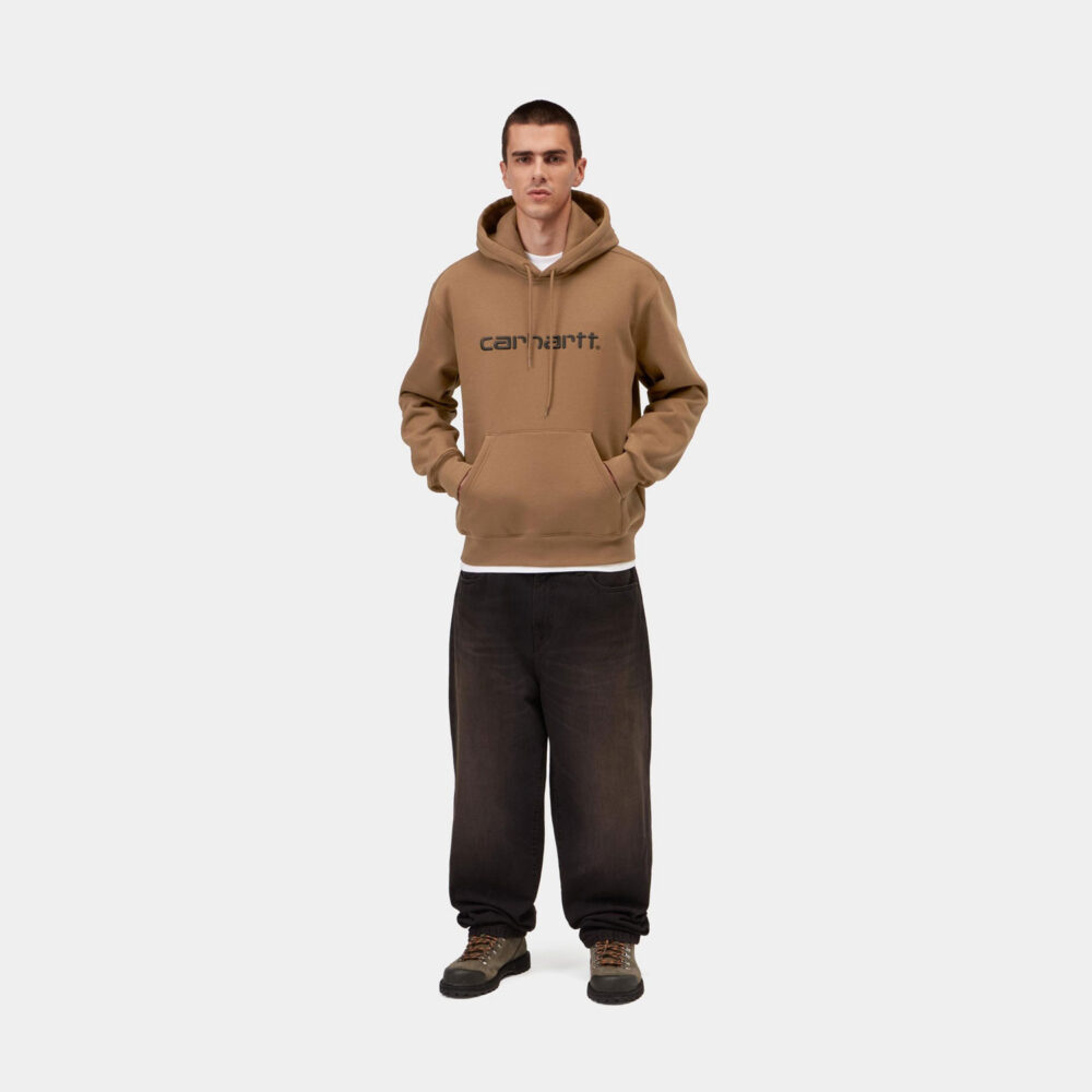 Carhartt WIP Carhartt Hoodie - WIP Hamilton Brown/Black