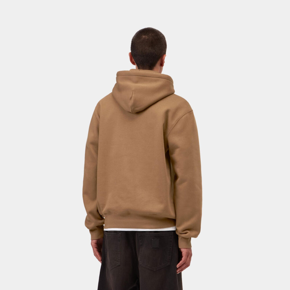 Carhartt WIP Carhartt Hoodie - WIP Hamilton Brown/Black Carhartt WIP Carhartt Hoodie - WIP Hamilton Brown/Black