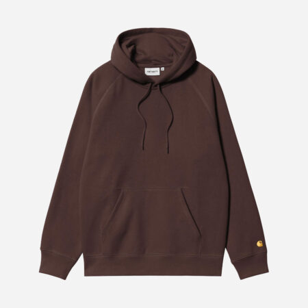Carhartt WIP Chase Hoodie - Palisander/Gold