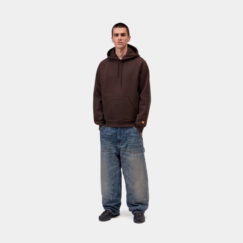 Carhartt WIP Chase Hoodie - Palisander/Gold