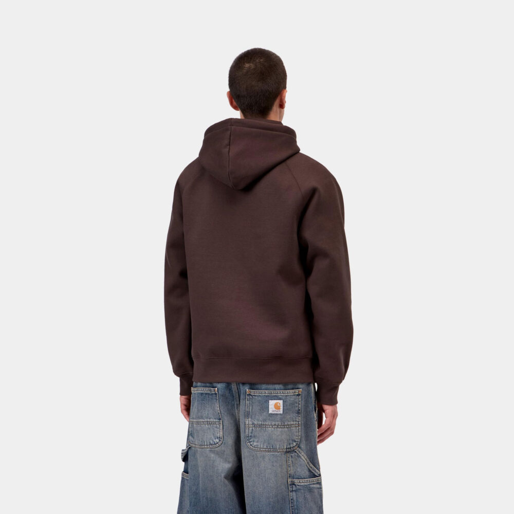 Carhartt WIP Chase Hoodie - Palisander/Gold