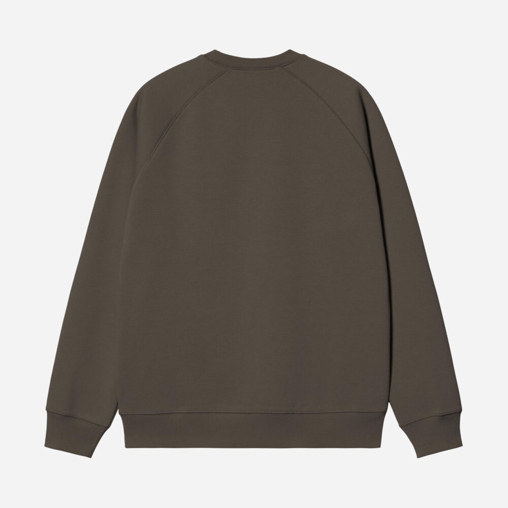 Carhartt WIP Chase Sweatshirt - Shungite/Gold