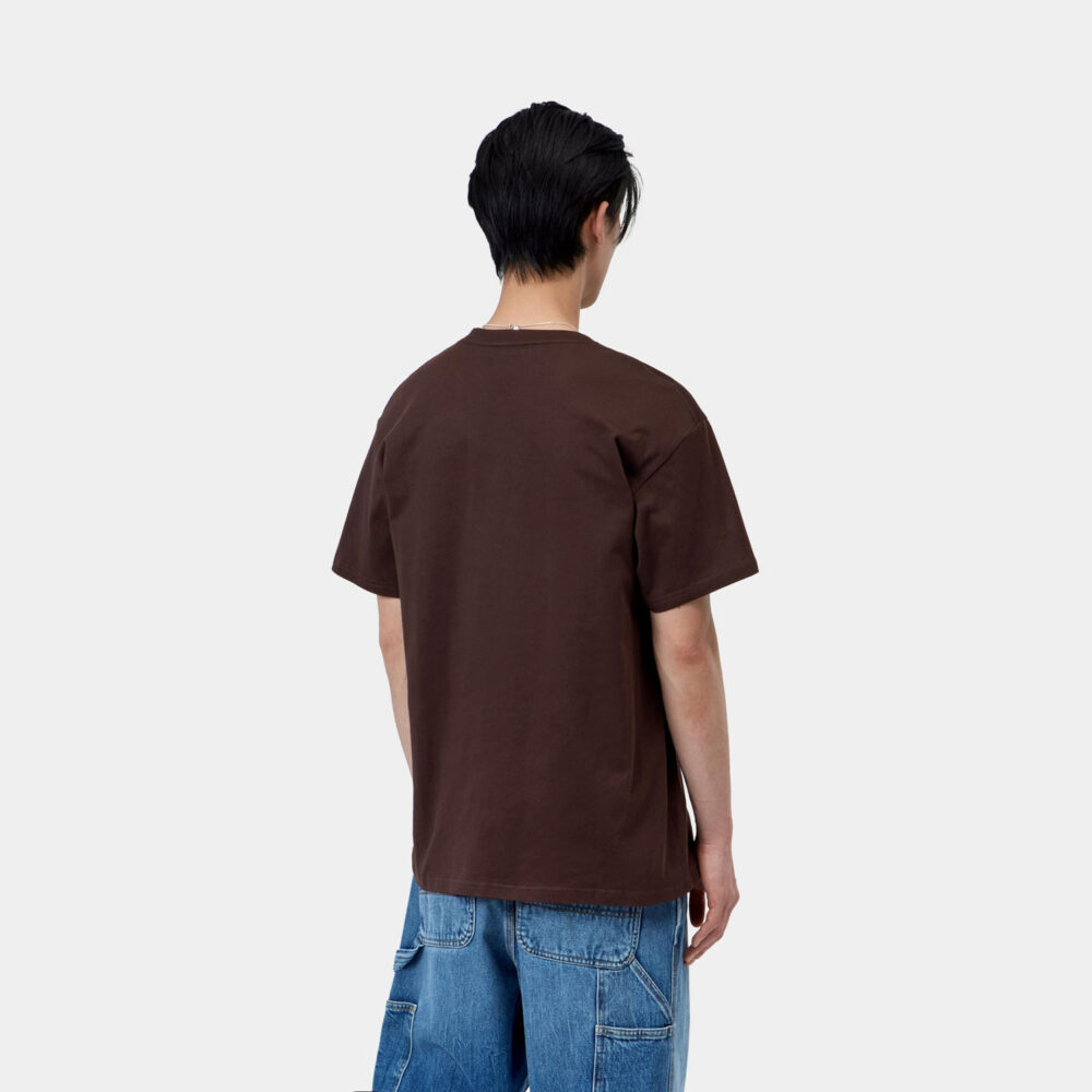 Carhartt WIP Chase Tee - Palisander/Gold