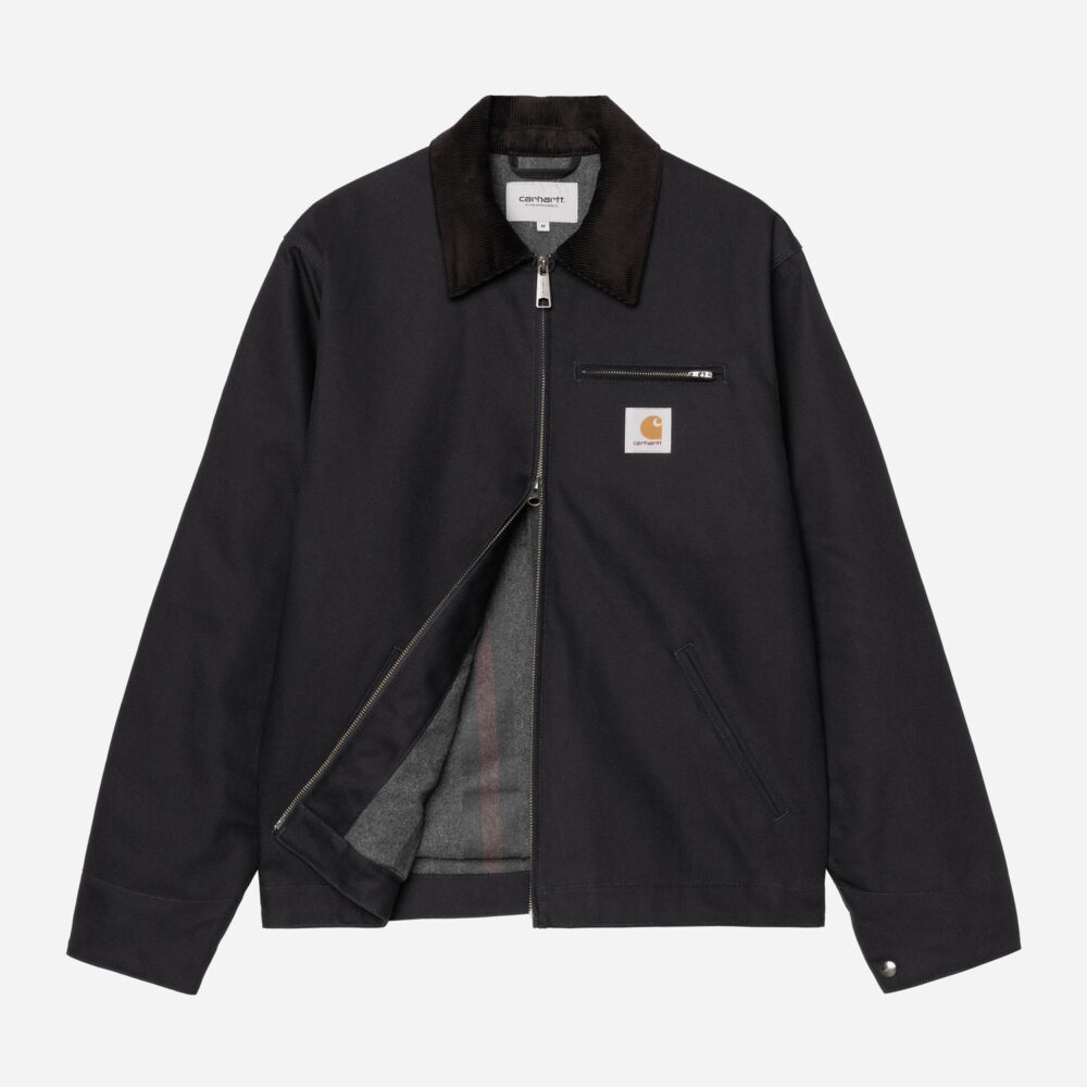 Carhartt WIP Detroit Jacket - Dark Navy/Black Rigid Carhartt WIP Detroit Jacket - Dark Navy/Black Rigid