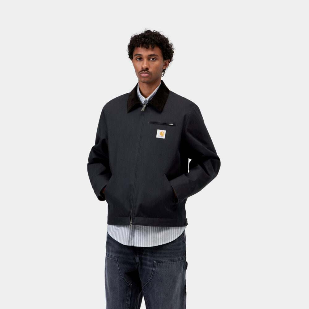 Carhartt WIP Detroit Jacket - Dark Navy/Black Rigid Carhartt WIP Detroit Jacket - Dark Navy/Black Rigid