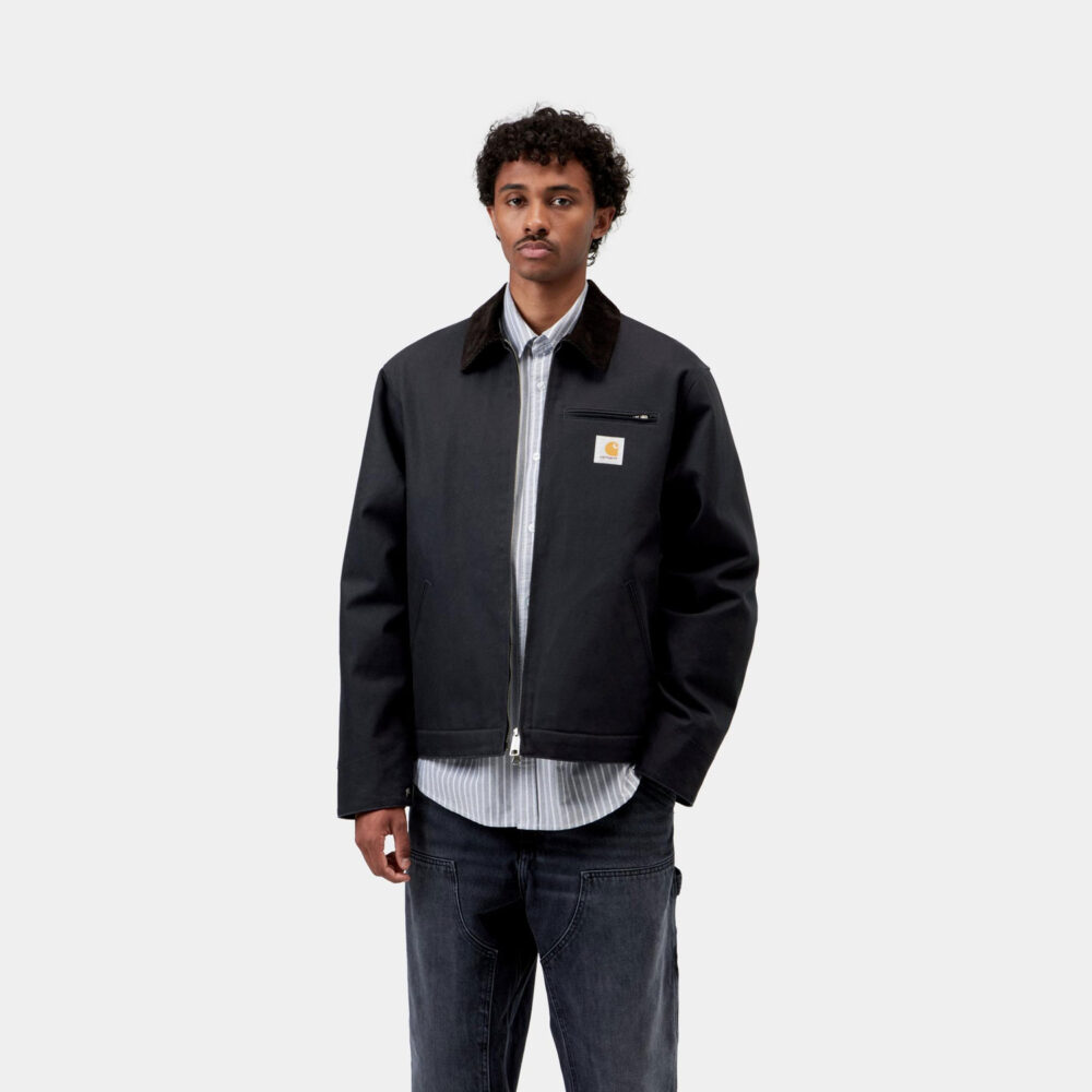 Carhartt WIP Detroit Jacket - Dark Navy/Black Rigid Carhartt WIP Detroit Jacket - Dark Navy/Black Rigid