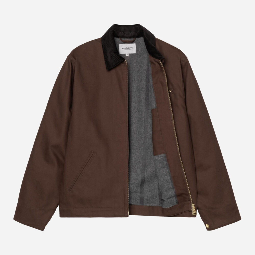 Carhartt WIP Detroit Jacket - Tobacco/Black Rigid Carhartt WIP Detroit Jacket - Tobacco/Black Rigid