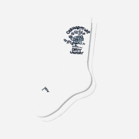 Carhartt WIP Dirty Laundry Sock - White