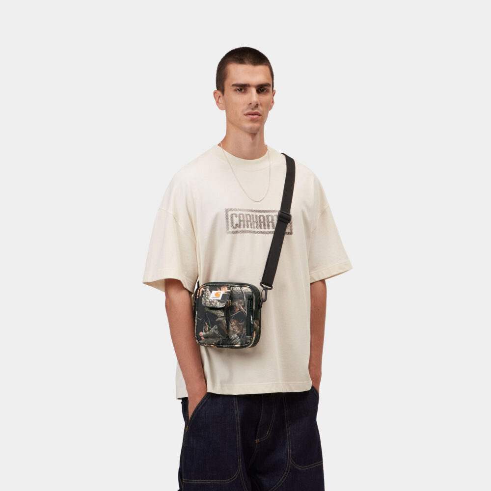 Carhartt WIP Essentials Bag - Camo Feather Tree/Black