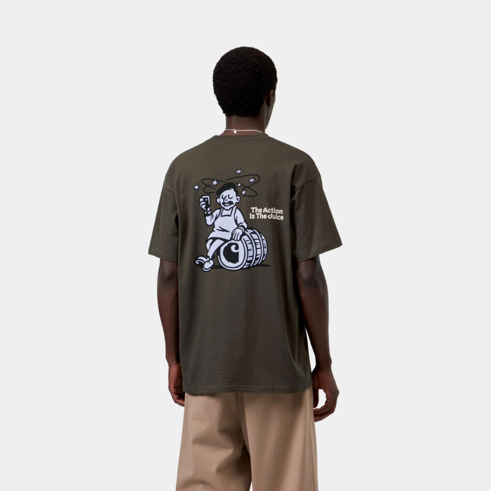 Carhartt WIP Grape Picker Tee - Cypress