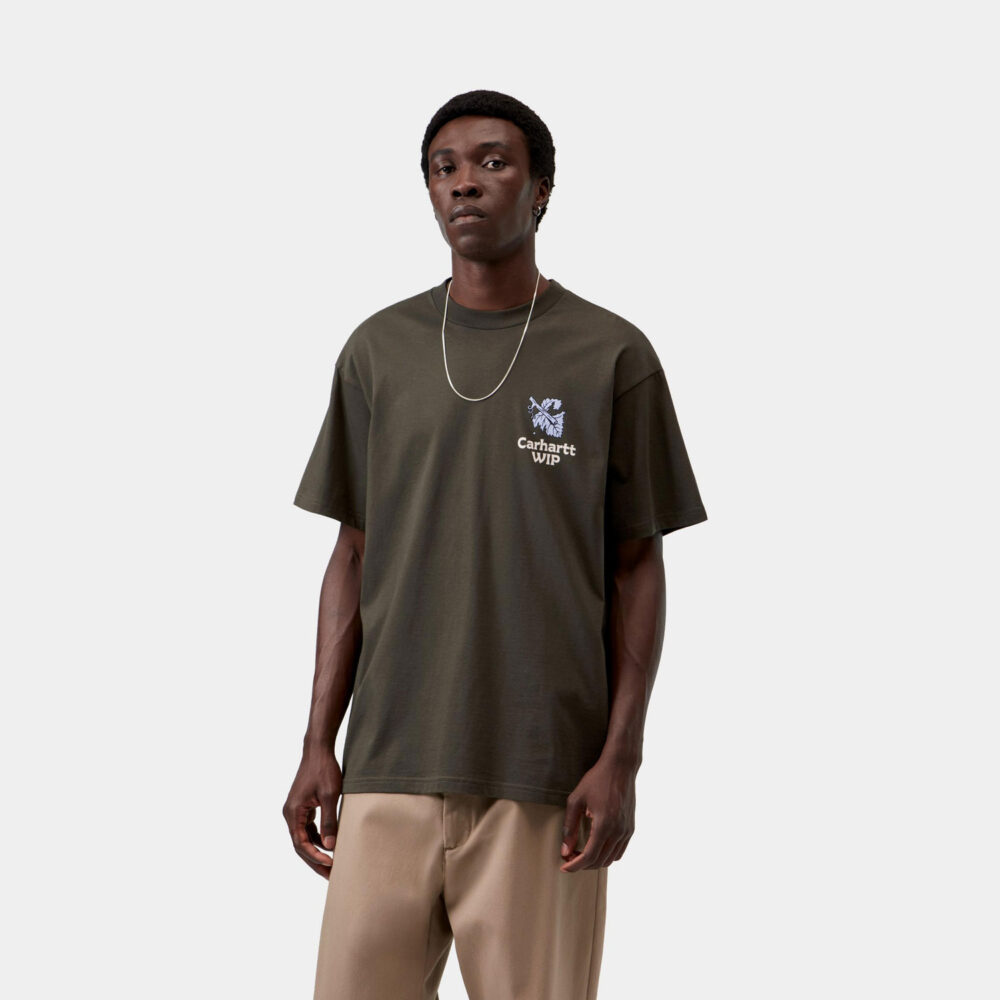 Carhartt WIP Grape Picker Tee - Cypress