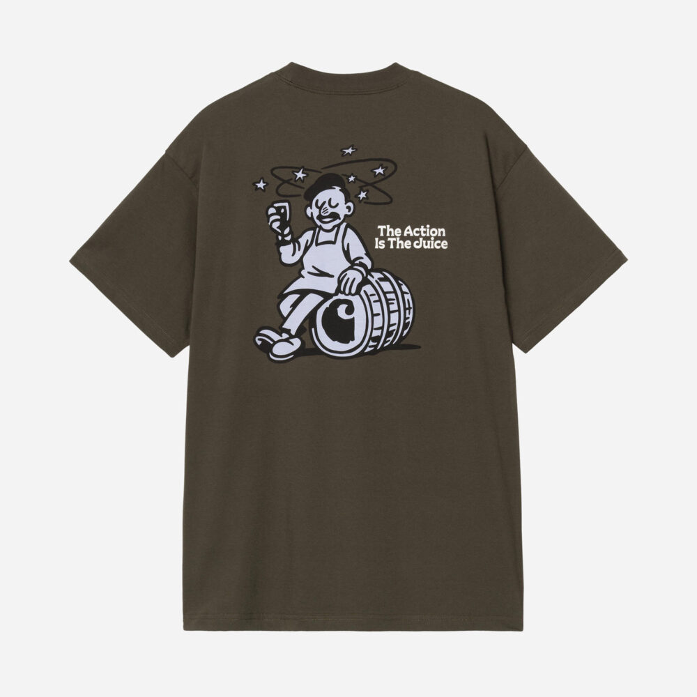 Carhartt WIP Grape Picker Tee - Cypress