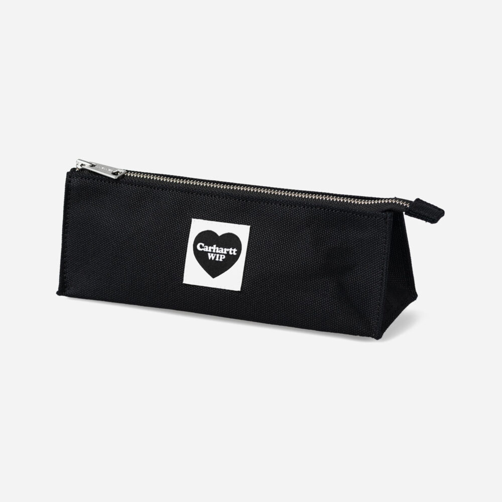 Carhartt WIP Heart Pencil Case - Black Carhartt WIP Heart Pencil Case - Black