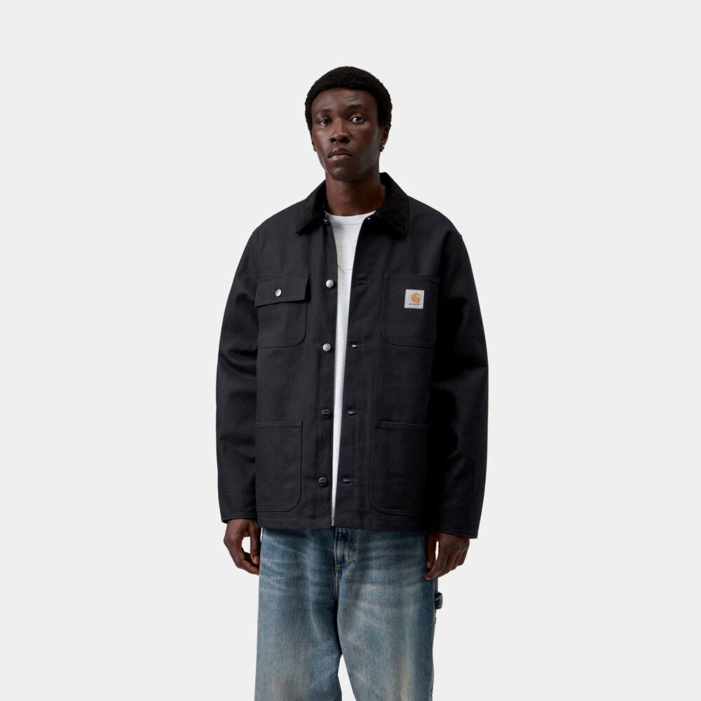 Carhartt WIP Michigan Coat - Dark Navy/Black Rigid Carhartt WIP Michigan Coat - Dark Navy/Black Rigid