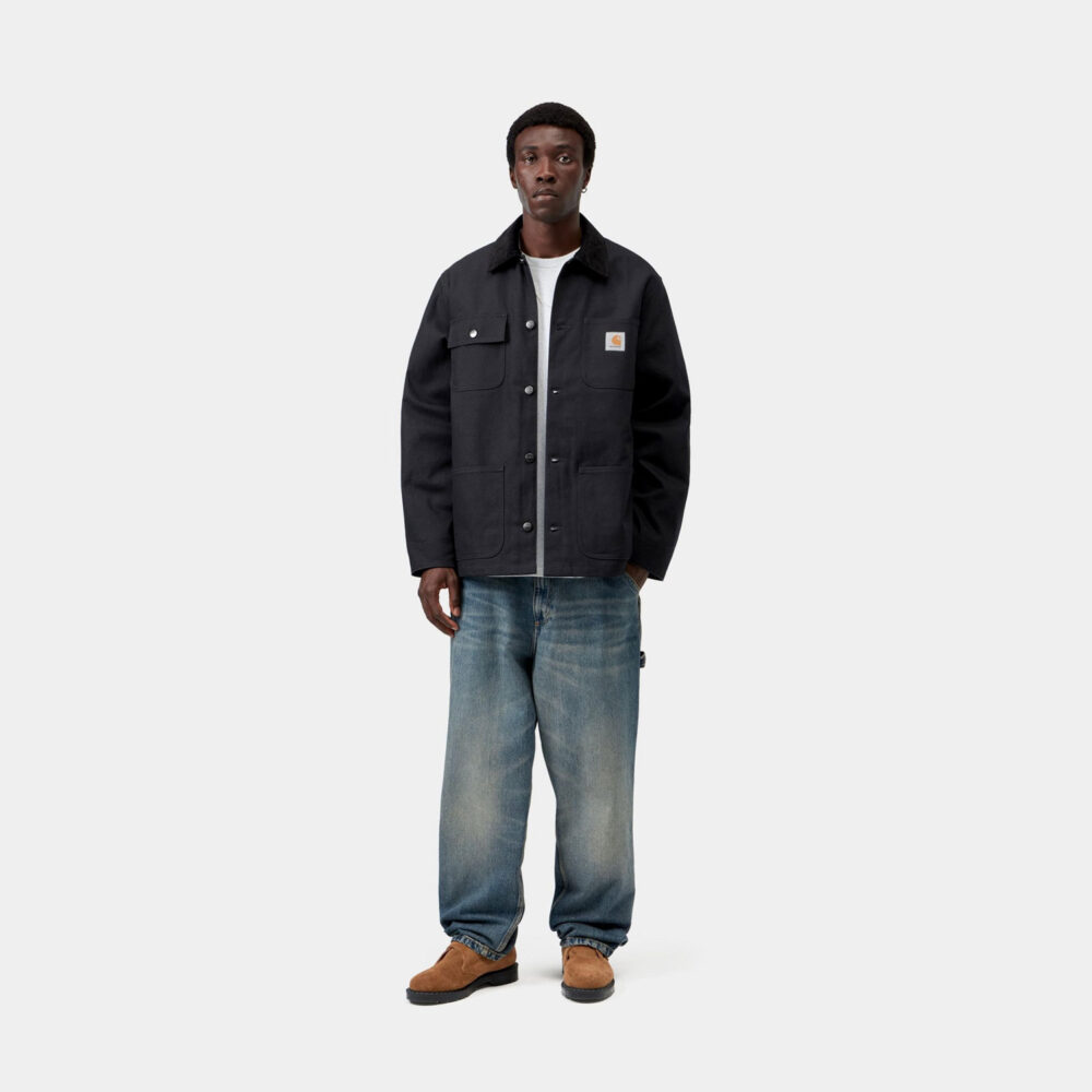 Carhartt WIP Michigan Coat - Dark Navy/Black Rigid