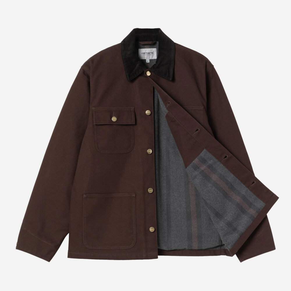 Carhartt WIP Michigan Coat - Tobacco/Black Rigid