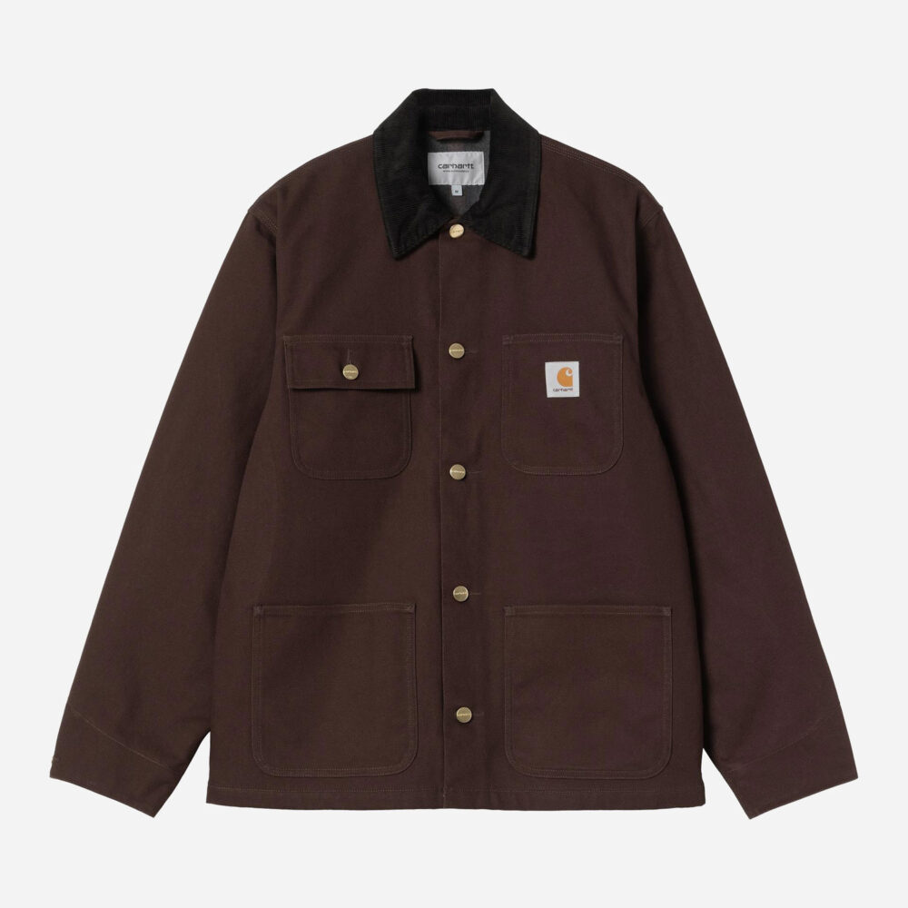 Carhartt WIP Michigan Coat - Tobacco/Black Rigid