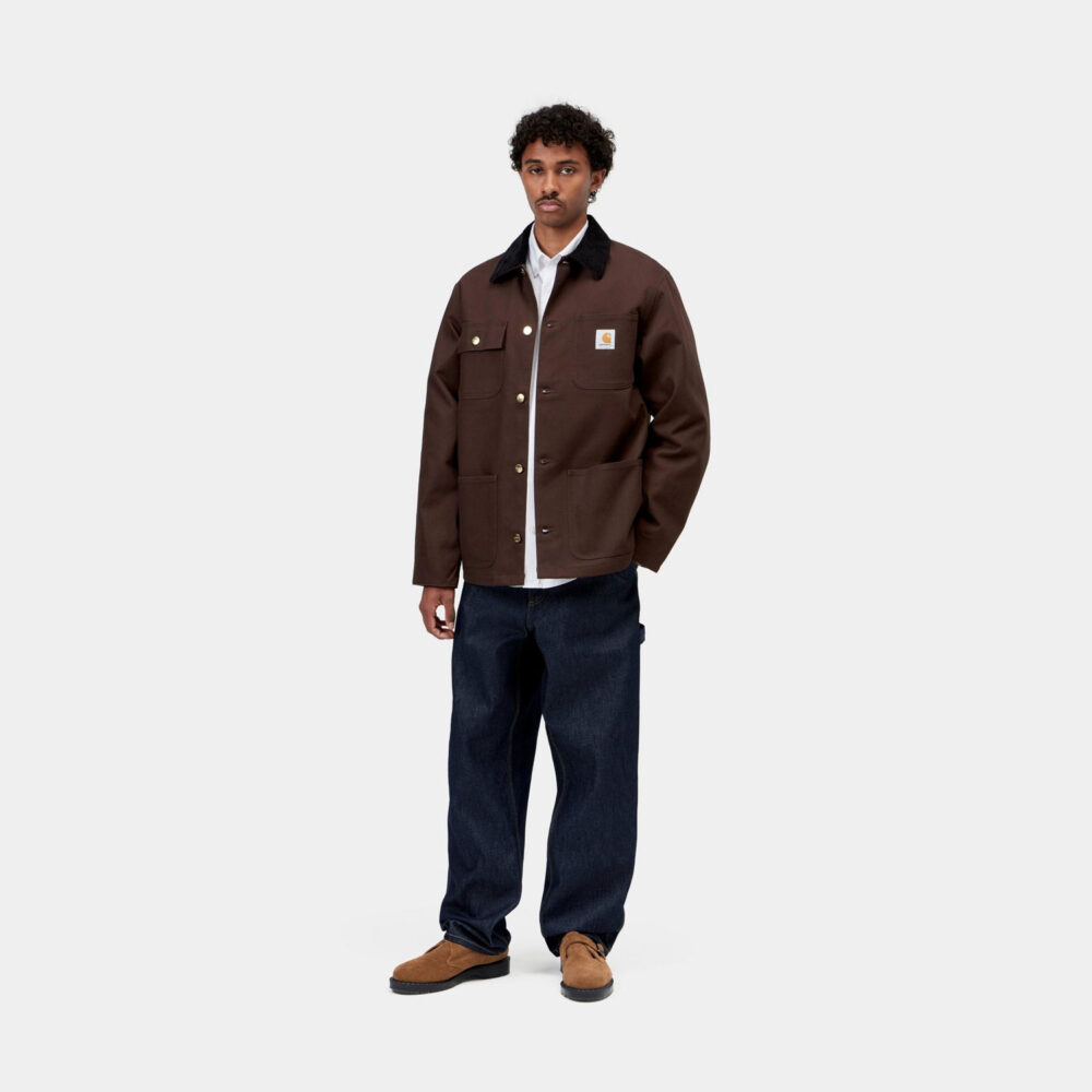 Carhartt WIP Michigan Coat - Tobacco/Black Rigid