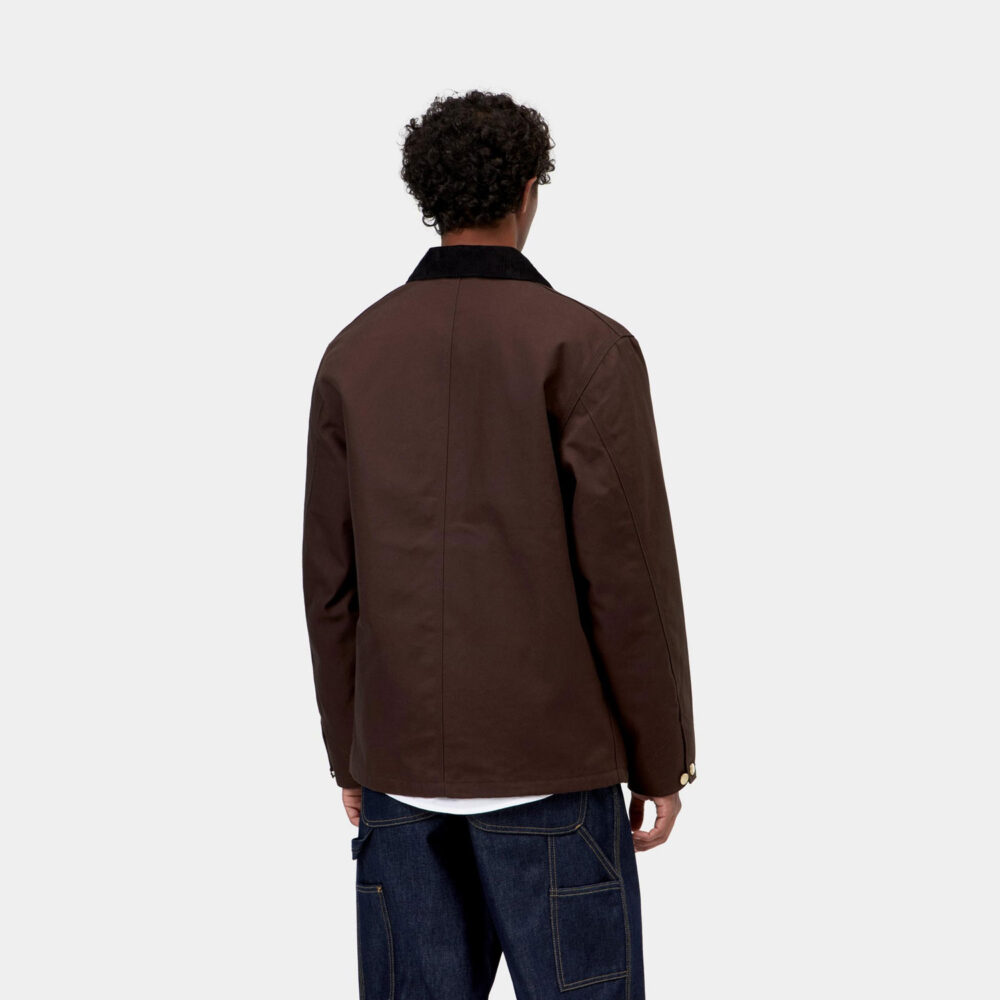 Carhartt WIP Michigan Coat - Tobacco/Black Rigid