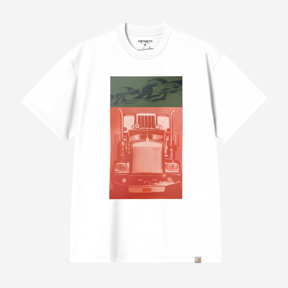 Carhartt WIP Sean Hamilton 03 Tee - White Carhartt WIP Sean Hamilton 03 Tee - White