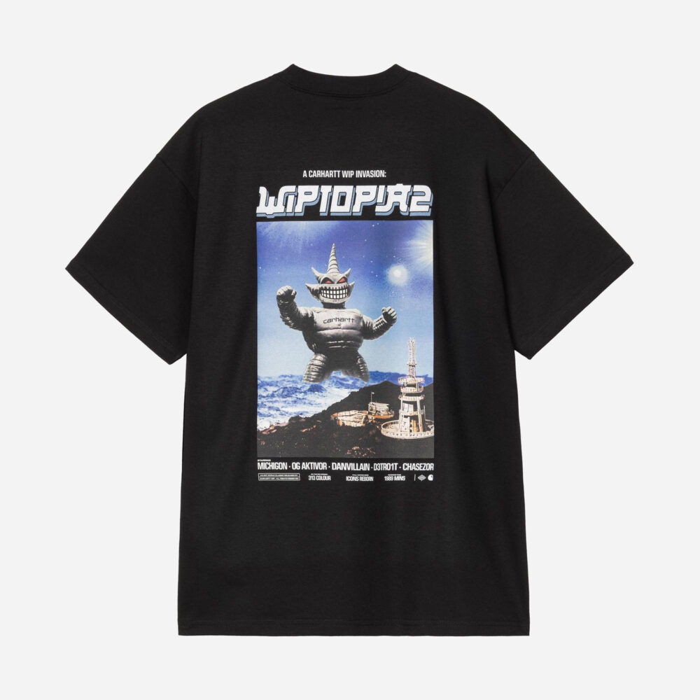 Carhartt WIP Wiptopia II Tee - Black Carhartt WIP Wiptopia II Tee - Black