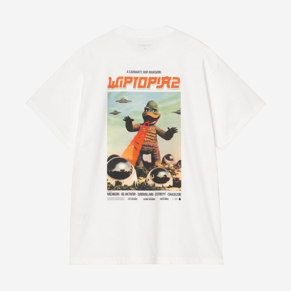 Carhartt WIP Wiptopia II Tee - White Carhartt WIP Wiptopia II Tee - White