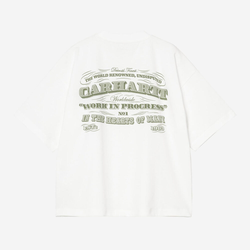 Carhartt WIP Women's 3 One 3 Tee - White Carhartt WIP Women's 3 One 3 Tee - White