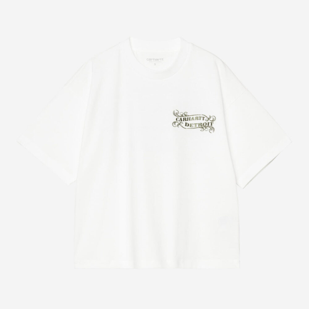 Carhartt WIP Women's 3 One 3 Tee - White Carhartt WIP Women's 3 One 3 Tee - White