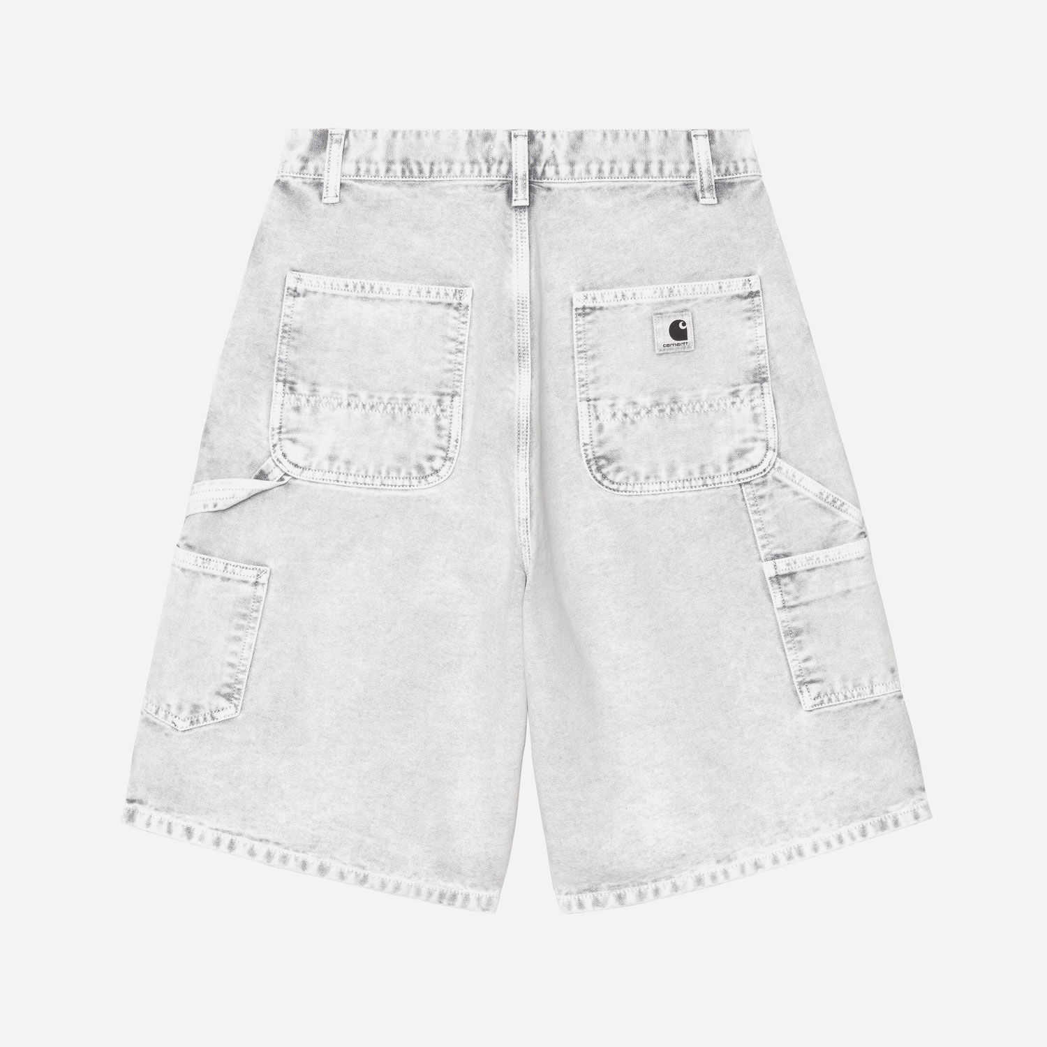 Carhartt WIP Women's Brandon Single Knee Short - Black Chalk Wash