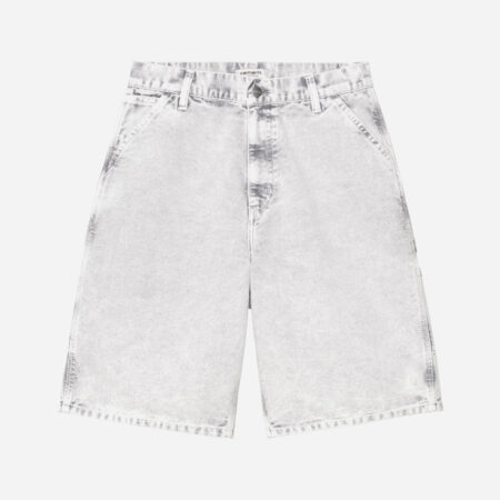 Carhartt WIP Women's Brandon Single Knee Short - Black Chalk Wash