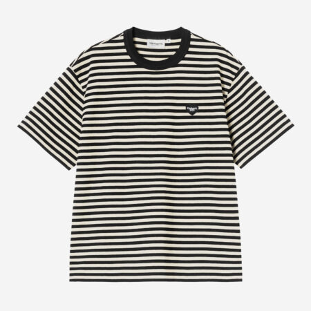 Carhartt WIP Women's Essy Tee - Essy Stripe/Black/Wax Carhartt WIP Women's Essy Tee - Essy Stripe/Black/Wax