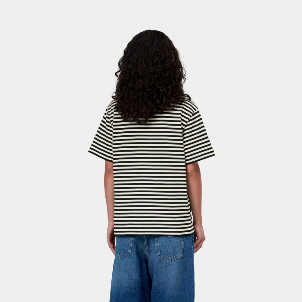 Carhartt WIP Women's Essy Tee - Essy Stripe/Black/Wax Carhartt WIP Women's Essy Tee - Essy Stripe/Black/Wax