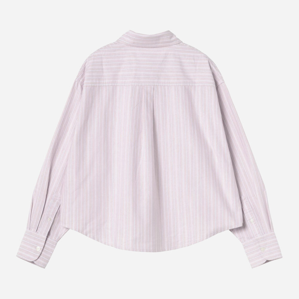 Carhartt WIP Women's Kanan Shirt - Kanan Stripe/Hortensia Carhartt WIP Women's Kanan Shirt - Kanan Stripe/Hortensia