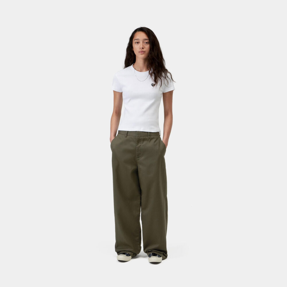 Carhartt WIP Women's Omak Pant - Cypress Rinsed