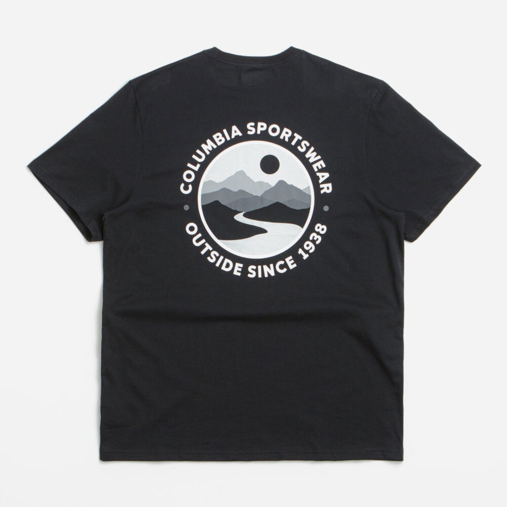 Columbia CSC™ Outdoor Back Graphic Tee - Black/Scoped View
