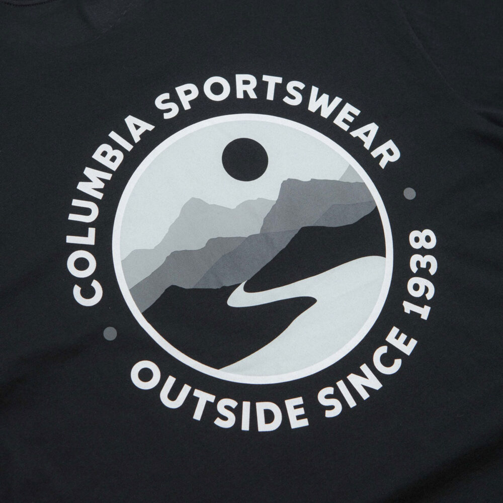 Columbia CSC™ Outdoor Back Graphic Tee - Black/Scoped View