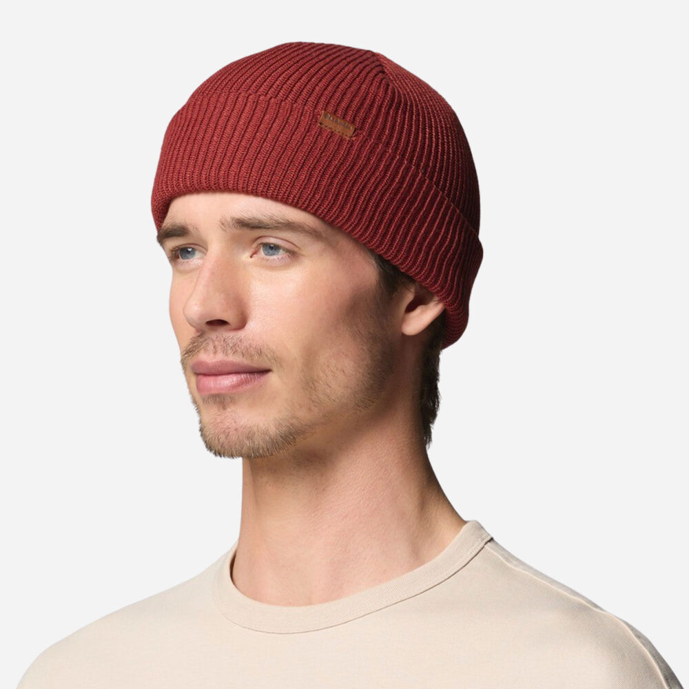 Columbia Portside™ Fisherman Beanie - Red Oxide