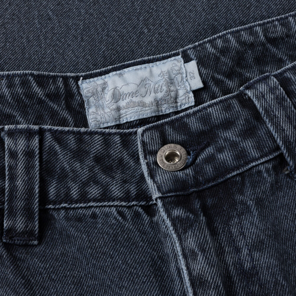 Dime Baggy Denim Pant - Overdyed Blue