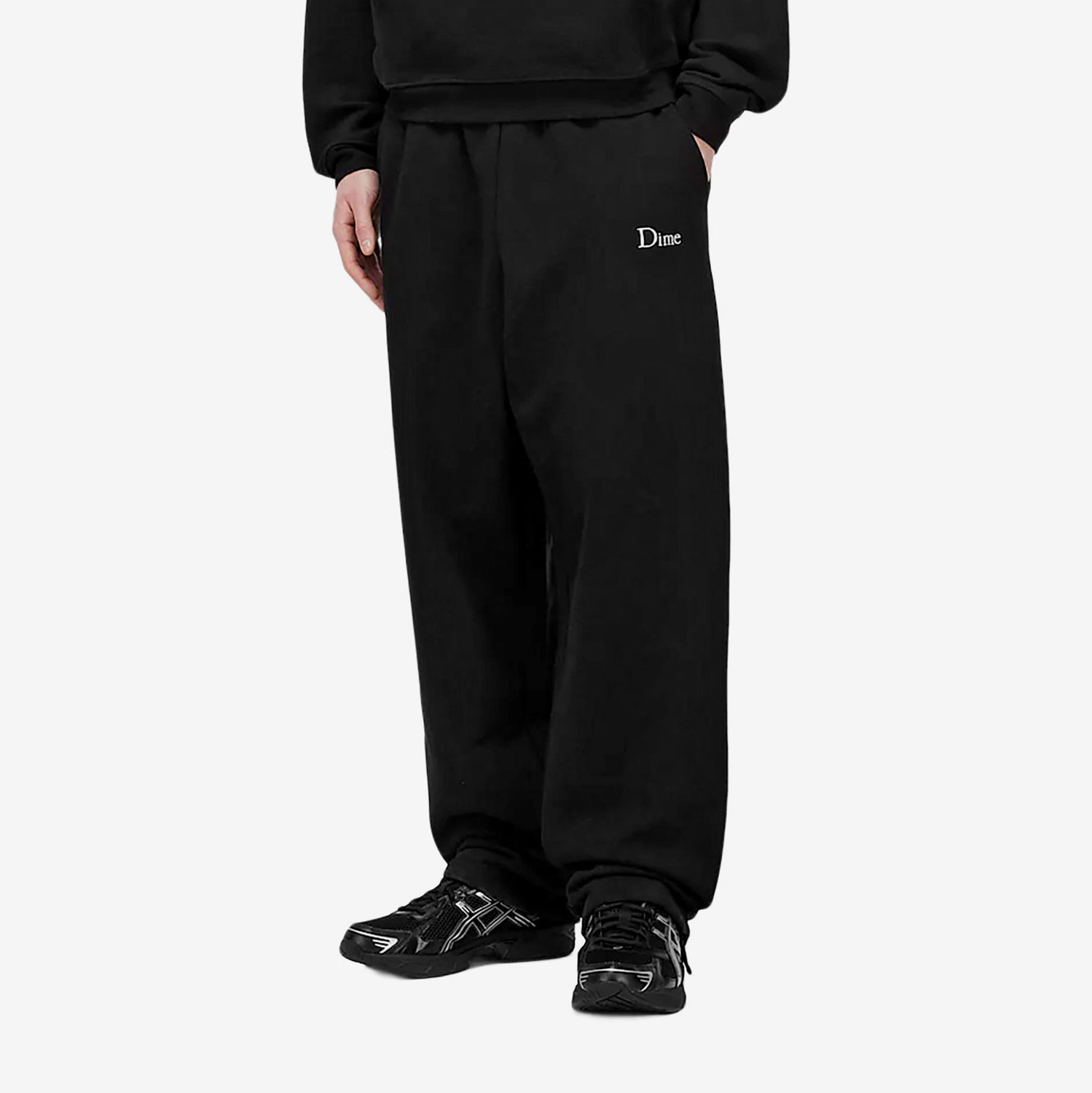 Dime Classic Small Logo Sweatpant - Black