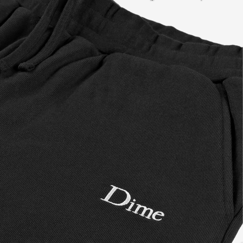 Dime Classic Small Logo Sweatpant - Black Dime Classic Small Logo Sweatpant - Black