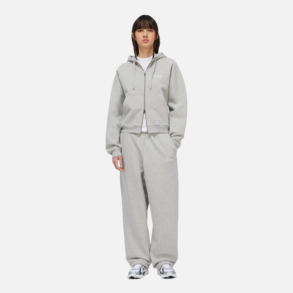Dime Classic Small Logo Sweatpant - Heather Grey Dime Classic Small Logo Sweatpant - Heather Grey