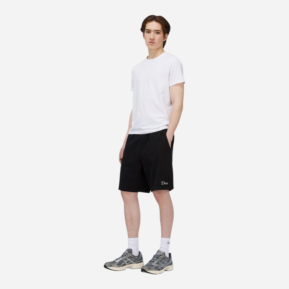 Dime Classic Small Logo Sweatshort - Black Dime Classic Small Logo Sweatshort - Black