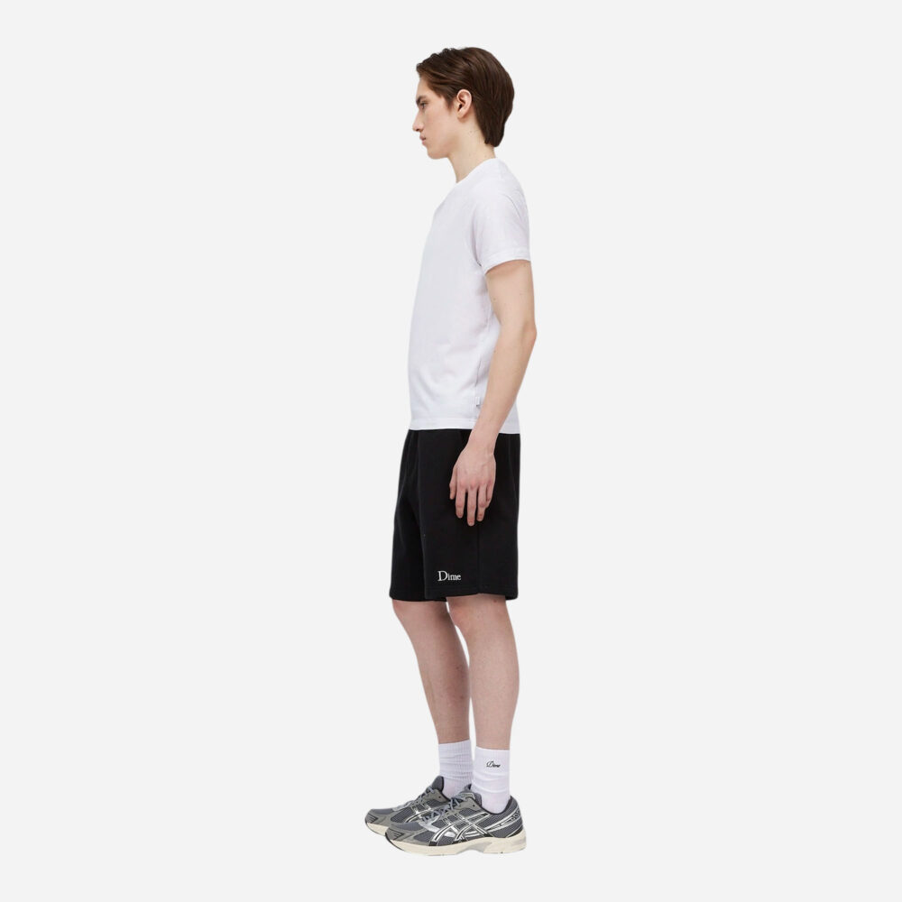 Dime Classic Small Logo Sweatshort - Black