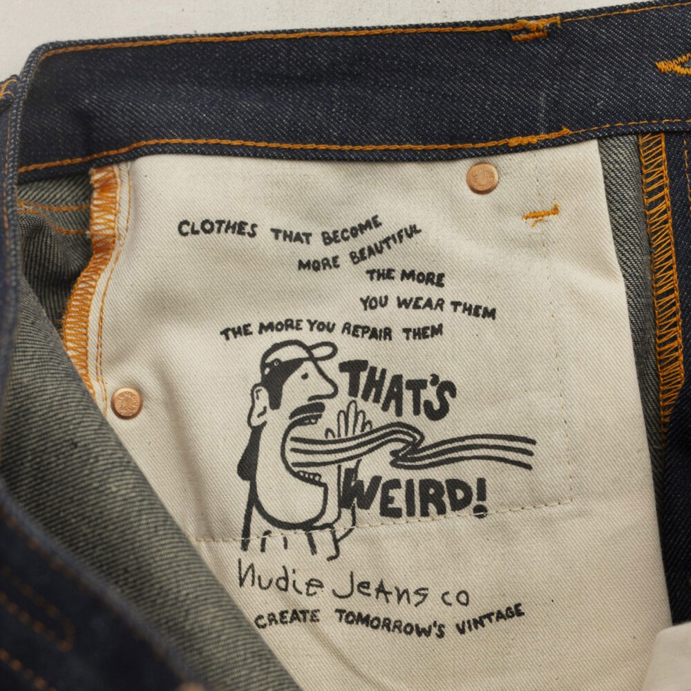 Nudie Rad Rufus Regular Straight Fit Jean - Dry Weird