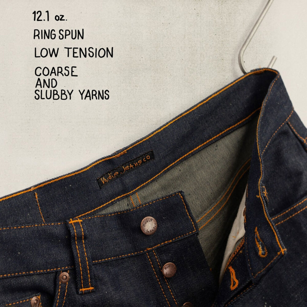 Nudie Rad Rufus Regular Straight Fit Jean - Dry Weird